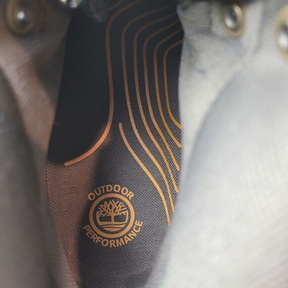 Timberland White Ledge Mens Size 13 Mid Waterproof Ankle Boots Brown Leather - Picture 8 of 9